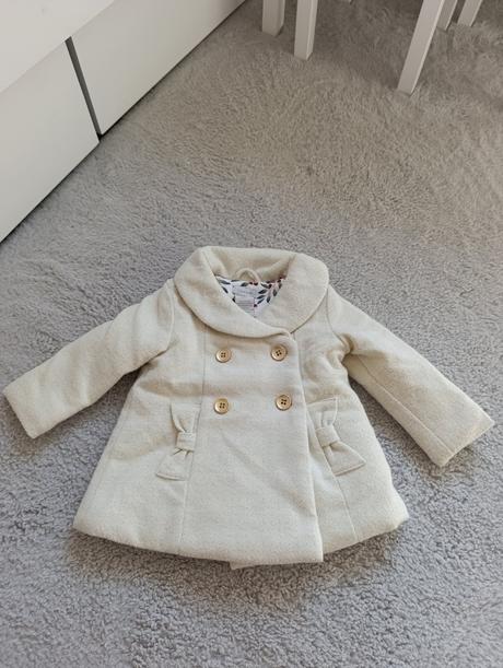 Jesenný kabátik, tričko a legíny 80 (9-12m), 80