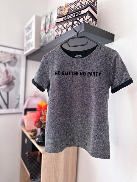 Trblietavý top, reserved,xs