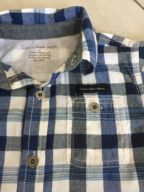 Calvin klein chlapčenská košeľa, calvin klein,92