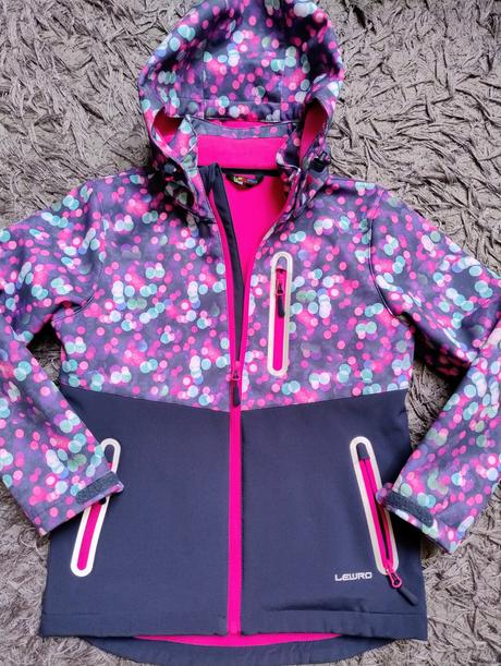 Softshellová bunda 140/146, lewro,140