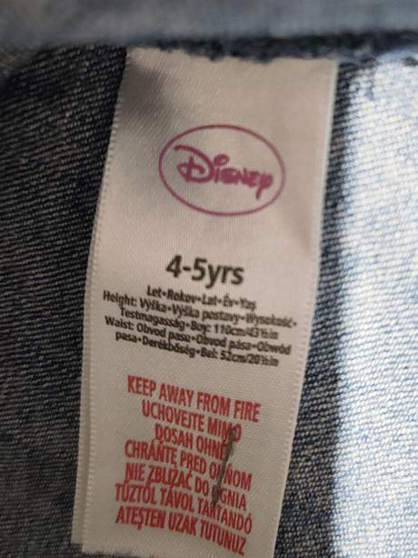 Riflová sukňa minnie mouse, disney,110