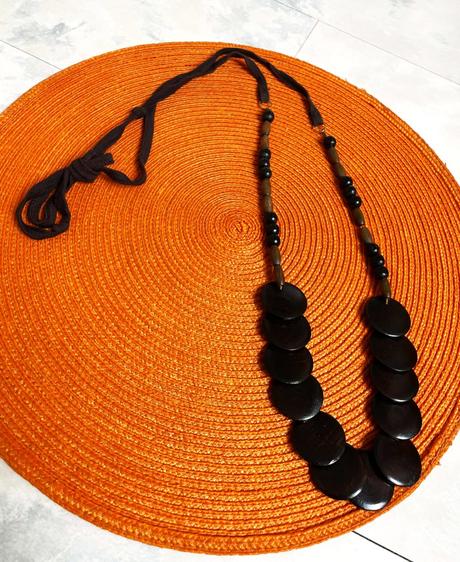 Drevený náhrdelník, 