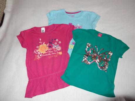  tričká 3 kusy , 110