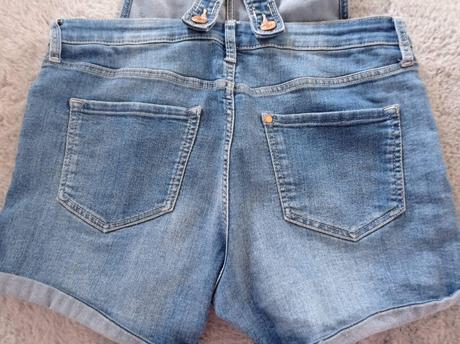 Trendy riflove pohodlne kratasy h&m super stav, h&m,158