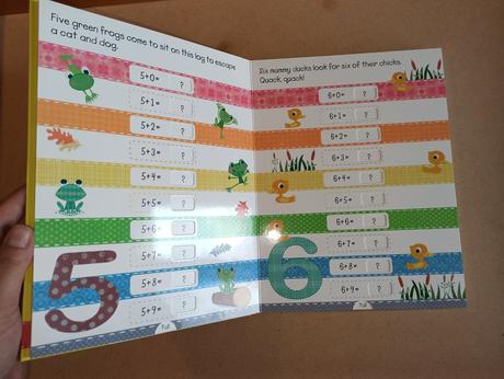 Pull the tab counting + flash cards 1-20,