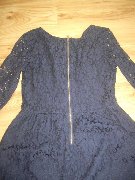 Čipkované šaty, h&m,146