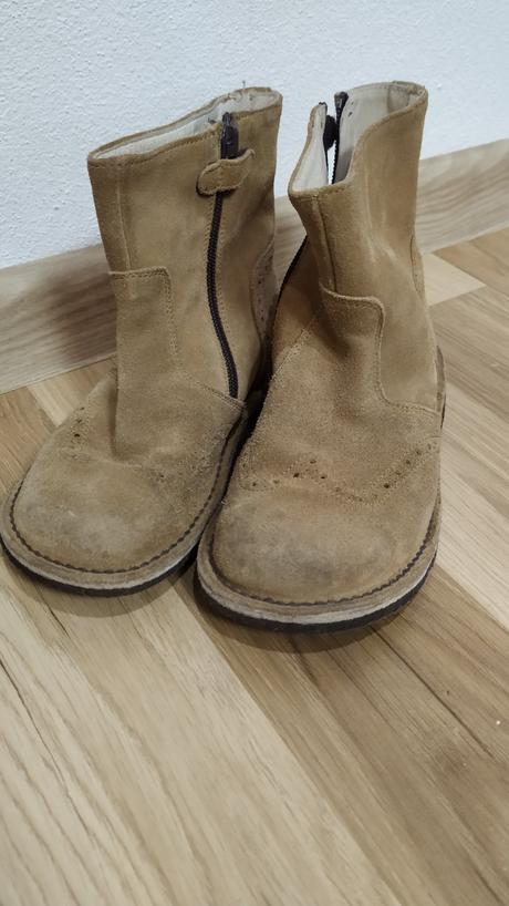 Čižmy z kože, barefood, 30