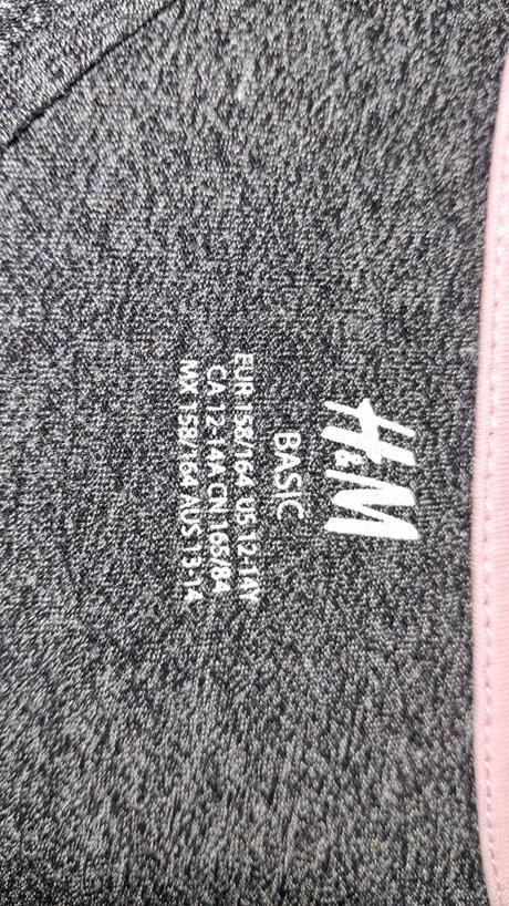 Dievčenské tričká s dlhým rukávom. h&m., h&m,164