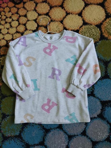 Mikina pre dievčatá, h&m,104