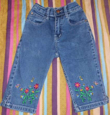 3/4 vyšívané rifle, 116