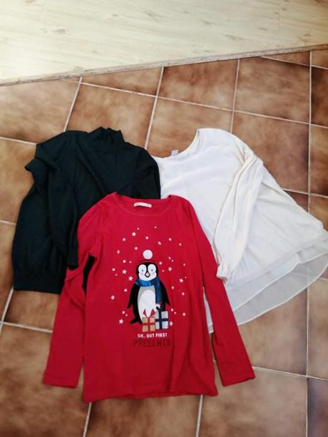 Mix blúzok a tričiek,rolák,topík, s