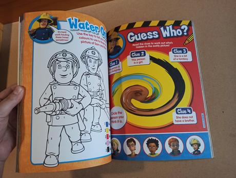 Fireman sam bumper book, 