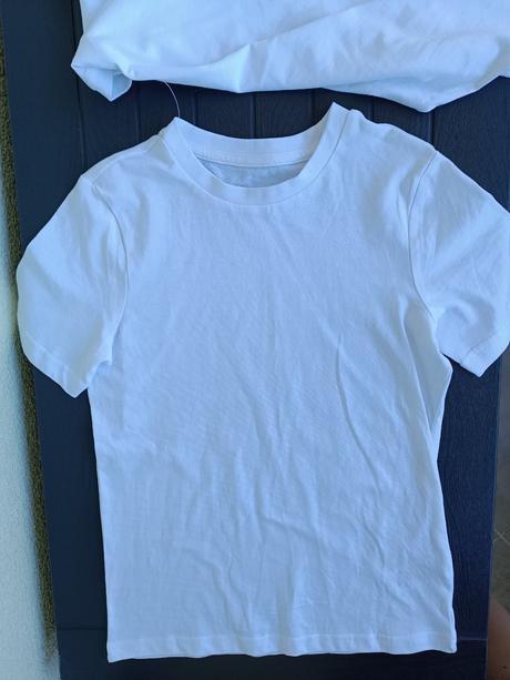 Biele tričká, f&f,122