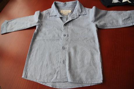 Košieľka s vestičkou pre malého fešáka, h&m,86