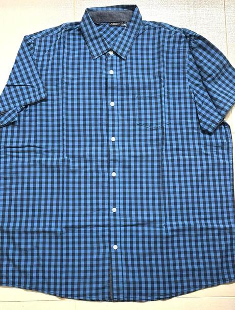 Pánske košele s krátkym rukávom 3ks, veĺ.xxl, live, xxl