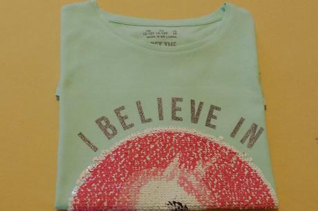 Dievčenské tričko s krátkym rukávom, f&f,152