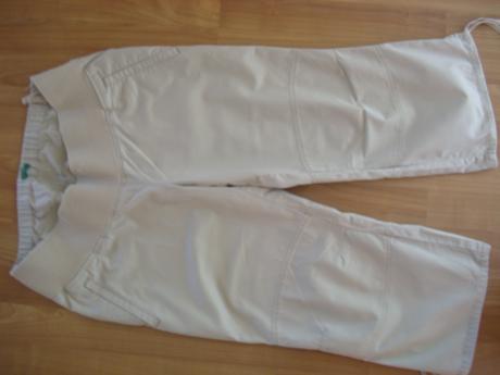 Tehotenské 3/4 nohavice zn.benetton v.40, benetton,m