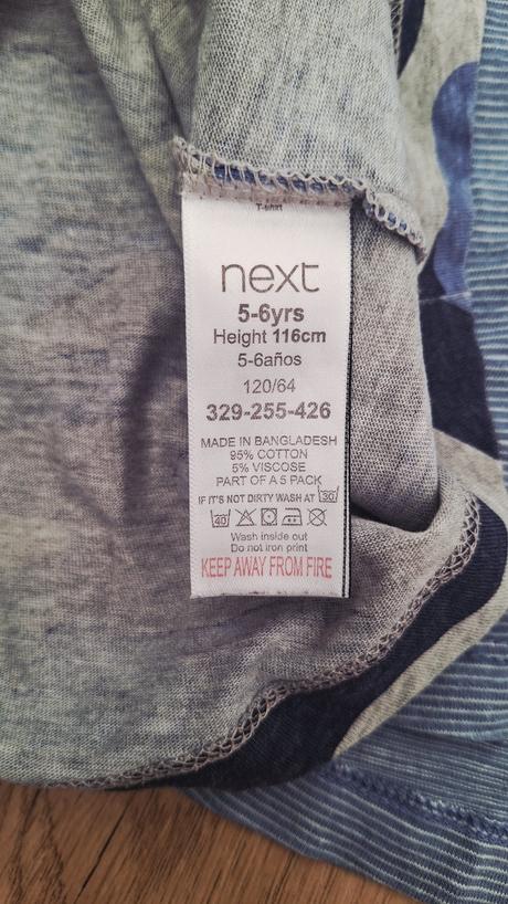 2x tričko next, next,116
