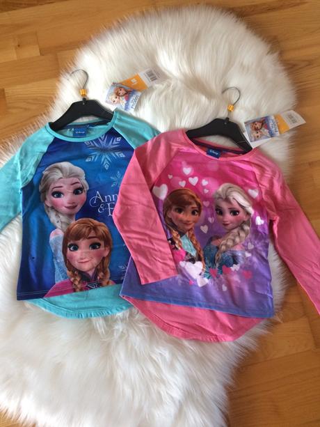 Dievčenské tričko s dlhým rukávom, frozen., disney,104 / 110