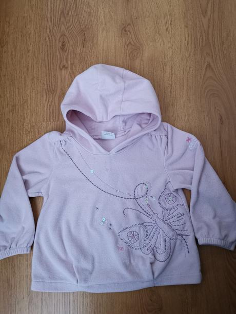 Mikina flisova s motylikom, next,98