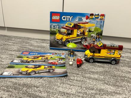 Lego city 60150 dodávka s pizzou,