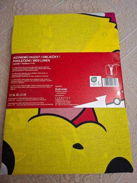 Pokémon obliečky, šírka (cm): 140,dĺžka (cm): 200