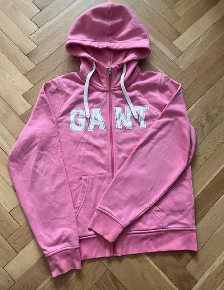 Mikina pink gant, gant,s