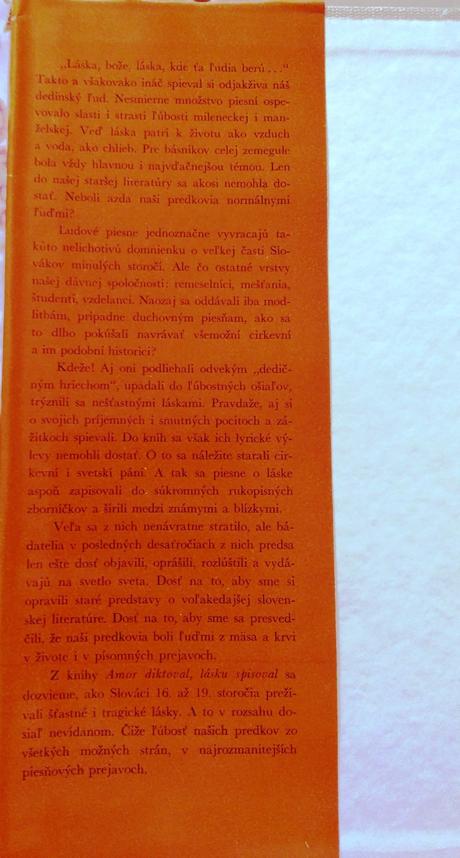 Amor diktoval, lásku spisoval ,