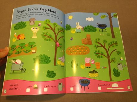 Peppa pig happy easter sticker activity nau22,