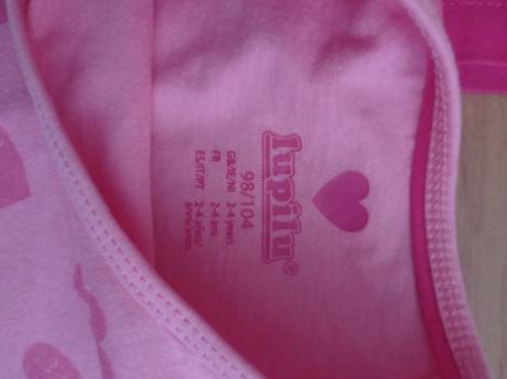 Dievčenské trička, lupilu,98