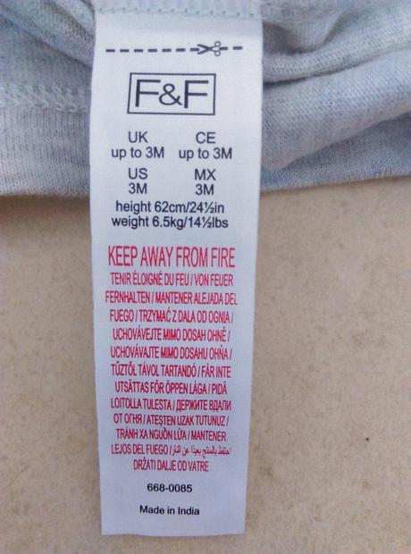 Tričko dlhý rukáv, f&f,62