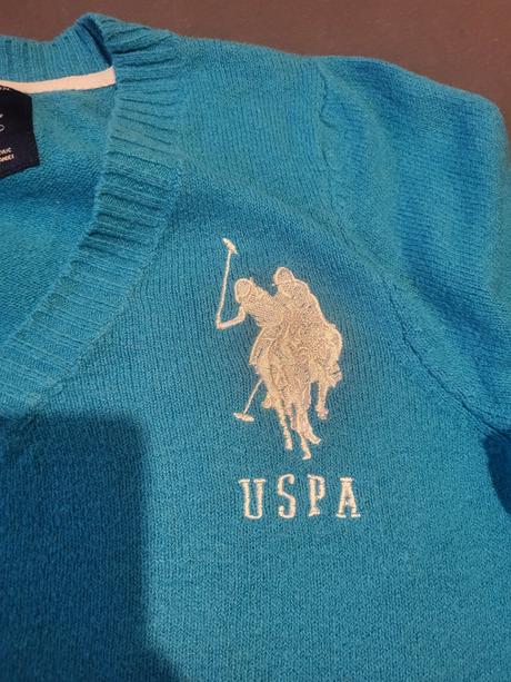 Krásny sveter polo, u.s. polo assn.,xl