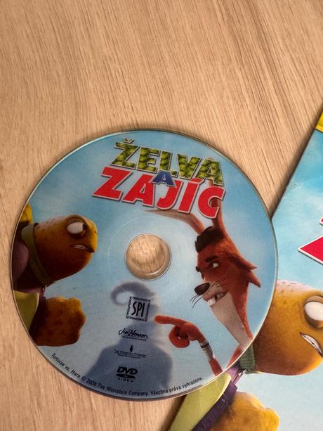 Dvd želva a zajic, 