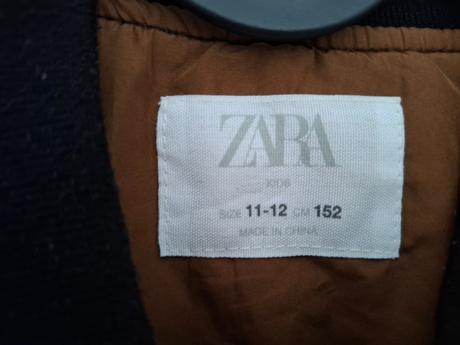 Polokožená bunda, zara,152