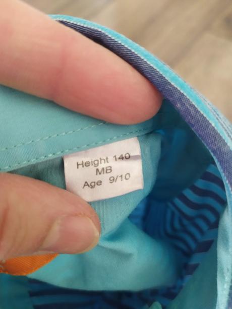 Chlapčenská košeľa, 140