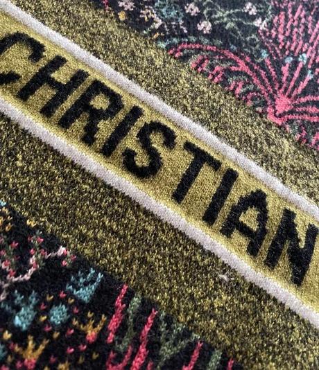 Originál kašmírový christian dior knit sweater, s