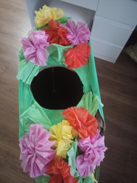 Karnevalová maska sprchový gél balea, 