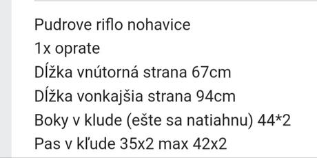 Nohavice, l