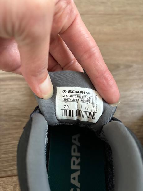 Scarpa mescalito mid kid topánky gtx, 29