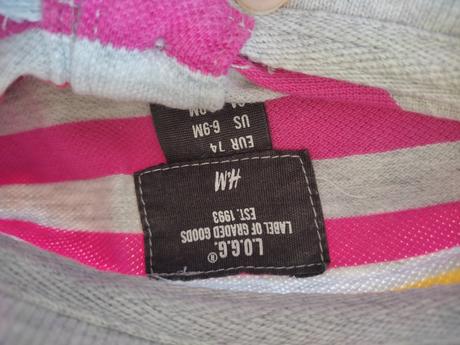 Tricko pasiky, h&m,74
