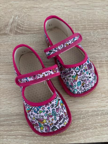 Barefoot papučky beda širšie (w), beda,24