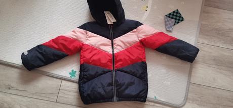 Zimná bundička s visackou, lindex,128