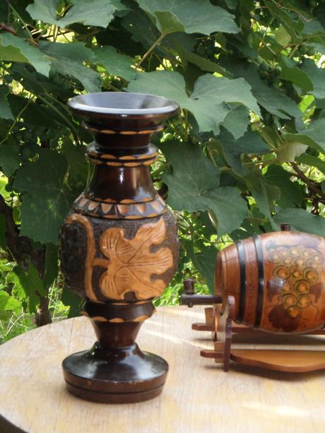 Váza s motívom hrozna, 