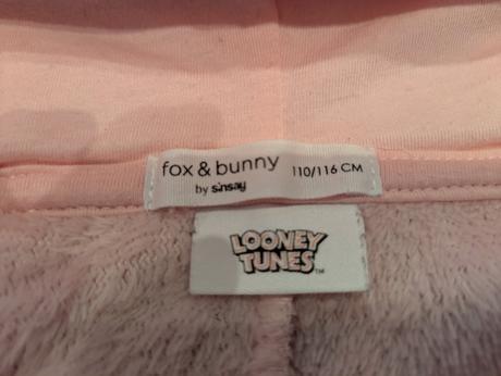 Krásny overal s uškami, veľ. 116, fox & bunny,116