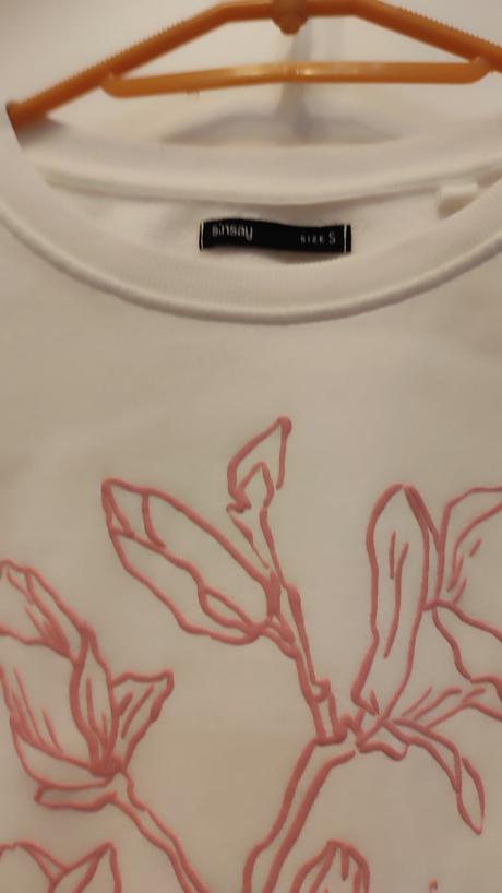 Krásna mikina s kvetmi, sinsay,s