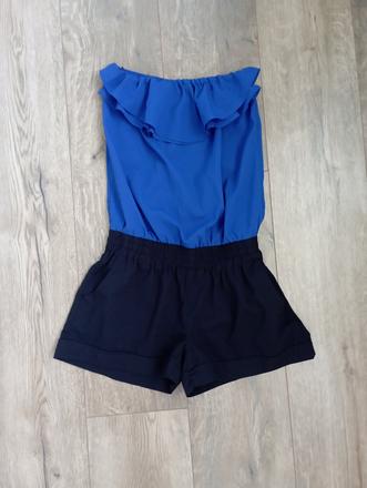 Overal s volánom na prsiach xxs, 152