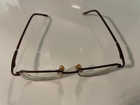 Dievčenský kovový rámik na okuliare,