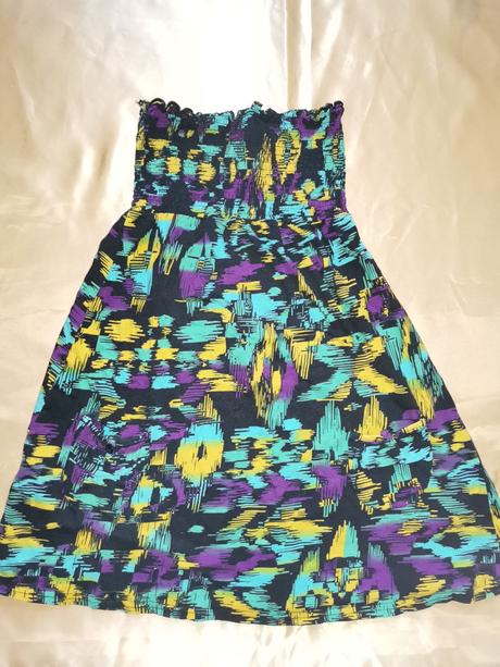 Šaty hore na gumu cez prsia veľ. 140/146, 146