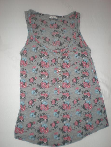 Kvietkované tielko, xs