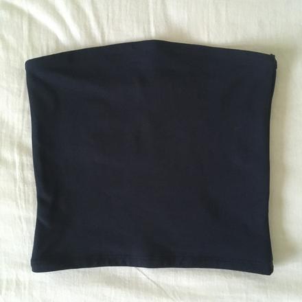 Namornícky modrý bandážový top, xs